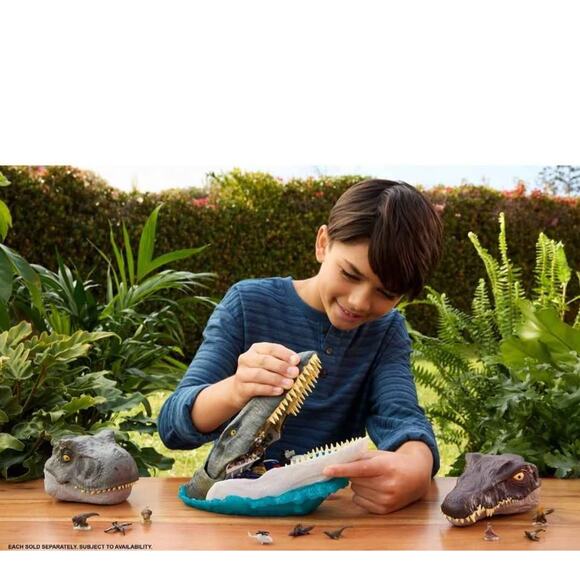 Jurassic World Rebirth Deluxe Mosasaurus Playset, 7 Interactive Features & Sound - Picture 6 of 6